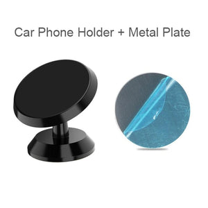 Car Phone Holder Magnetic Universal Magnet Phone Mount for iPhone X Xs Max Samsung in Car Mobile Cell Phone Holder Stand