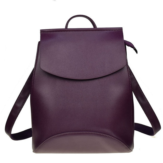 Mochila High Quality Leather Backpack