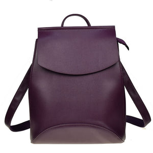 Mochila High Quality Leather Backpack