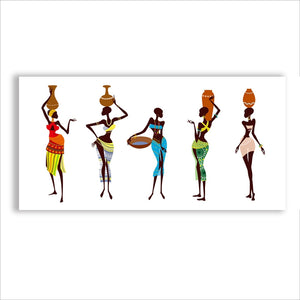 African Women in Traditional Dress Poster