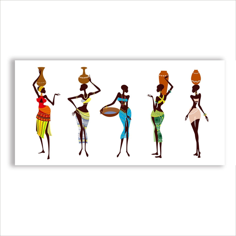 African Women in Traditional Dress Poster