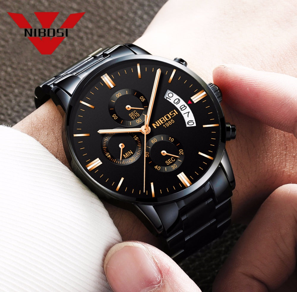 Relogio Masculino's Men Military Quartz Wristwatch