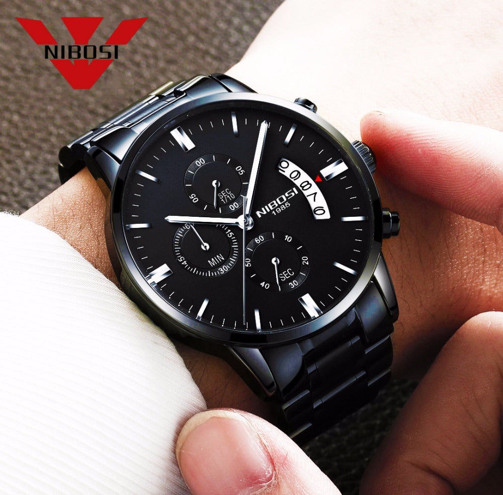 Relogio Masculino's Men Military Quartz Wristwatch