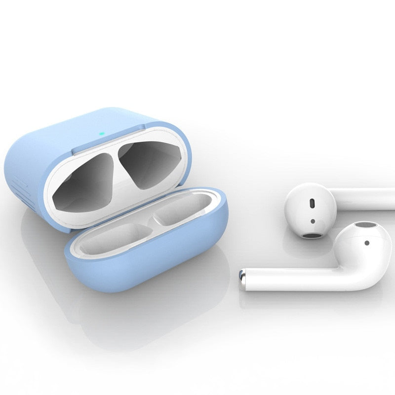 Earphone Case For Apple AirPods 2 Soft Silicone Cover