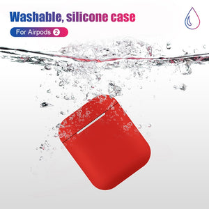 Earphone Case For Apple AirPods 2 Soft Silicone Cover
