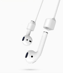 Anti-Lost Silicone Earphone Rope Holder Cable For Apple iphone X 8 7 AirPods
