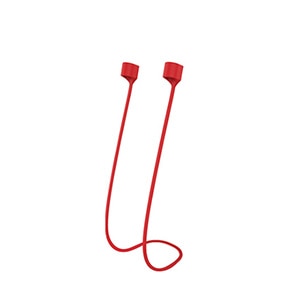 Anti-Lost Silicone Earphone Rope Holder Cable For Apple iphone X 8 7 AirPods