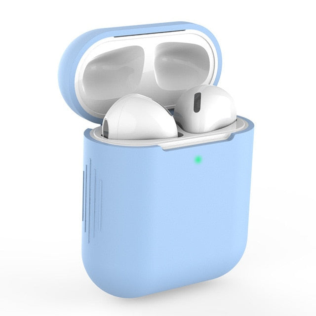 Earphone Case For Apple AirPods 2 Soft Silicone Cover