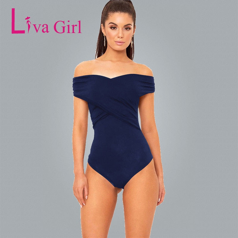 Off Shoulder Sexy Bodysuit