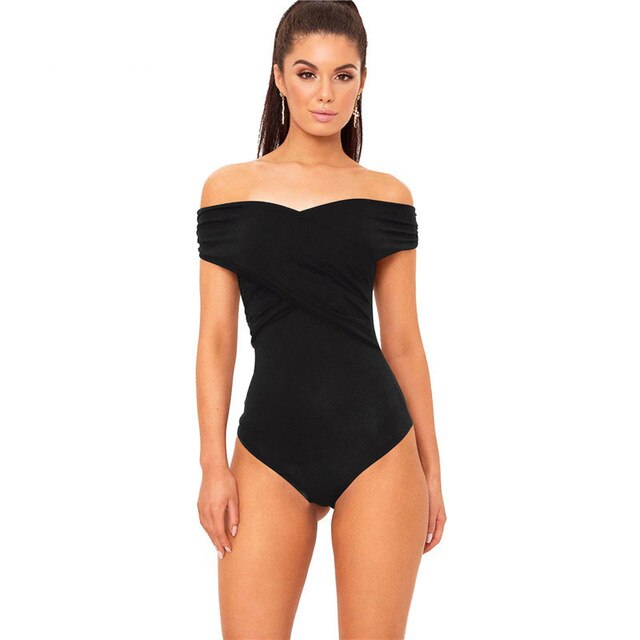 Off Shoulder Sexy Bodysuit