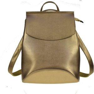 Mochila High Quality Leather Backpack