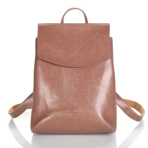 Mochila High Quality Leather Backpack