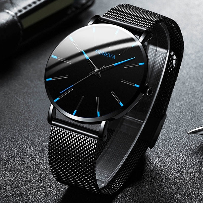 Stainless Steel Minimalist Quartz Watch
