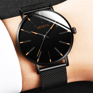 Stainless Steel Minimalist Quartz Watch