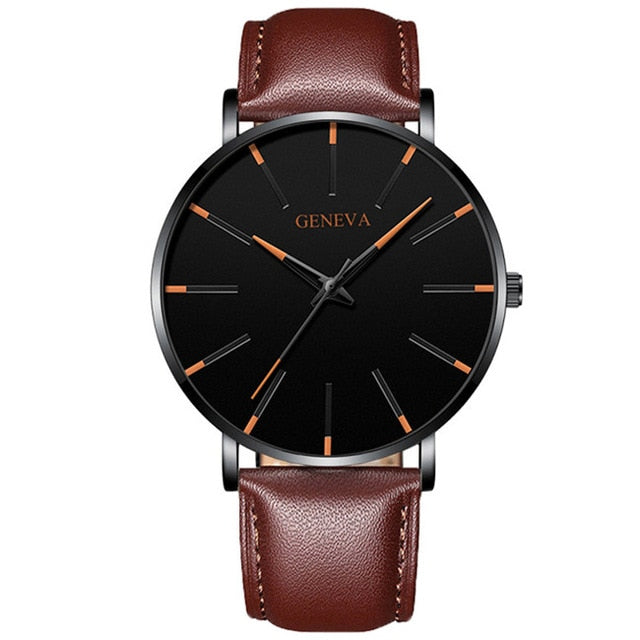 Stainless Steel Minimalist Quartz Watch