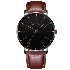 Stainless Steel Minimalist Quartz Watch