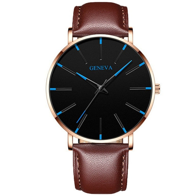 Stainless Steel Minimalist Quartz Watch