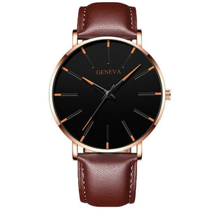 Stainless Steel Minimalist Quartz Watch