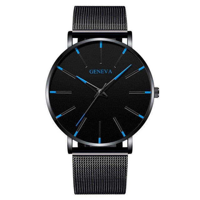 Stainless Steel Minimalist Quartz Watch
