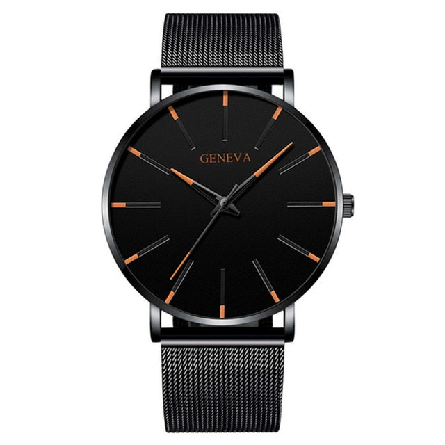 Stainless Steel Minimalist Quartz Watch