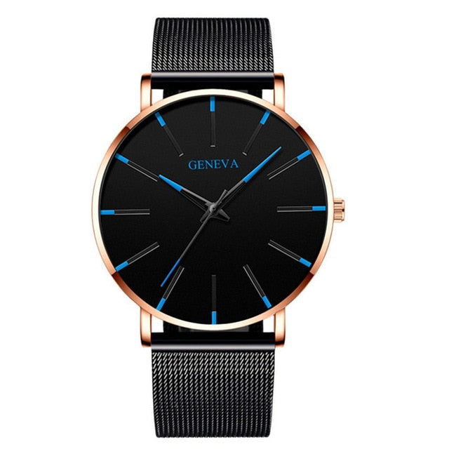 Stainless Steel Minimalist Quartz Watch