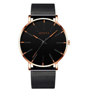 Stainless Steel Minimalist Quartz Watch
