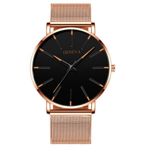 Stainless Steel Minimalist Quartz Watch