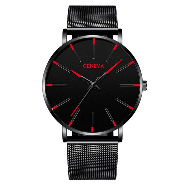 Stainless Steel Minimalist Quartz Watch