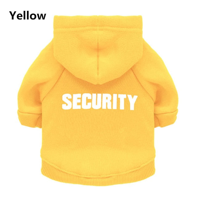 Security Cat Clothes Pet Cat Coats Jacket Hoodies For Cats Outfit Warm Pet Clothing Rabbit Animals Pet Costume for Dogs 20