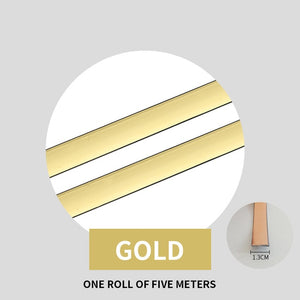 Waterproof gold wall floor sealing tape
