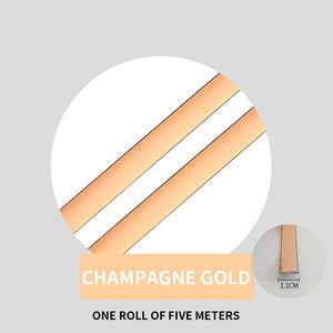 Waterproof gold wall floor sealing tape