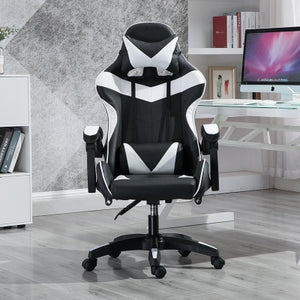 Gaming Chair with Footrest