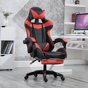 Gaming Chair with Footrest