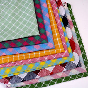Cozy Cotton Plaid Pet Kerchief