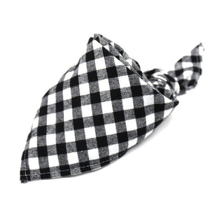 Cotton Plaid Pet Bandana