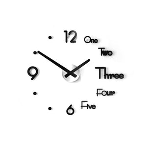 3D Modern Wall Clock