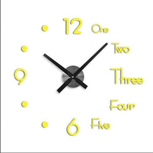 3D Modern Wall Clock