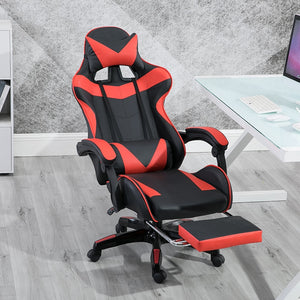 Gaming Chair with Footrest