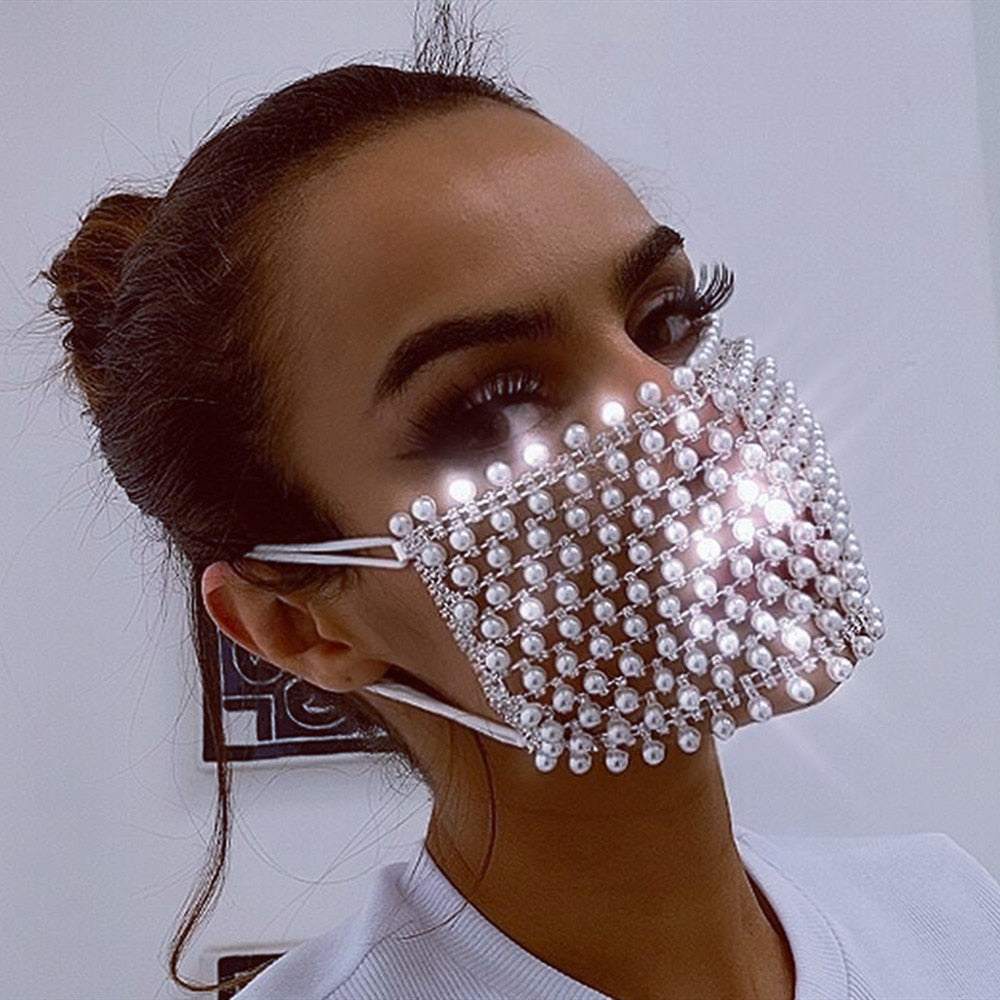 Breathable Decorative BlingMask