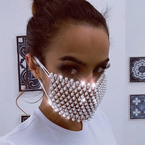 Breathable Decorative BlingMask