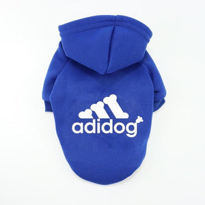 Adidog Warm Hoodie Shirt For Small Medium Dogs