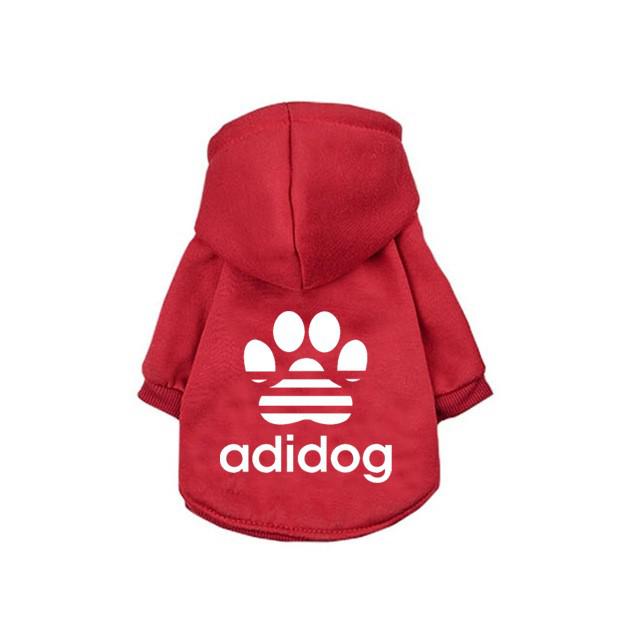 Adidog Warm Hoodie Shirt For Small Medium Dogs
