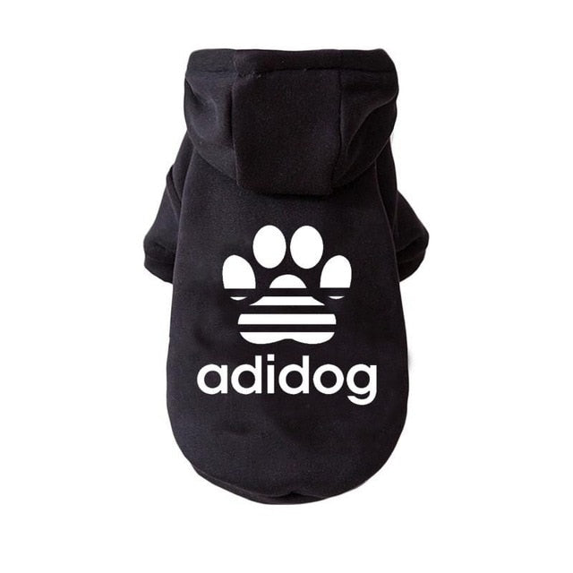 Adidog Warm Hoodie Shirt For Small Medium Dogs