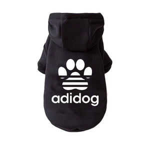 Adidog Warm Hoodie Shirt For Small Medium Dogs