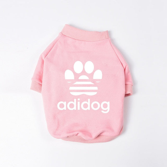Adidog Warm Hoodie Shirt For Small Medium Dogs