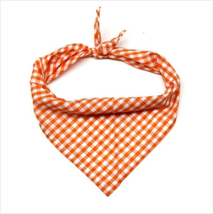 Cozy Cotton Plaid Pet Kerchief