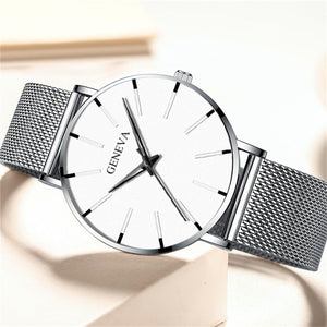Stainless Steel Minimalist Quartz Watch