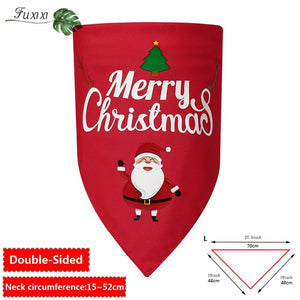 Merry Christmas Dog Scarf