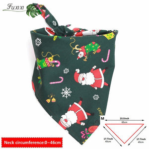 Merry Christmas Dog Scarf