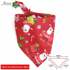 Merry Christmas Dog Scarf